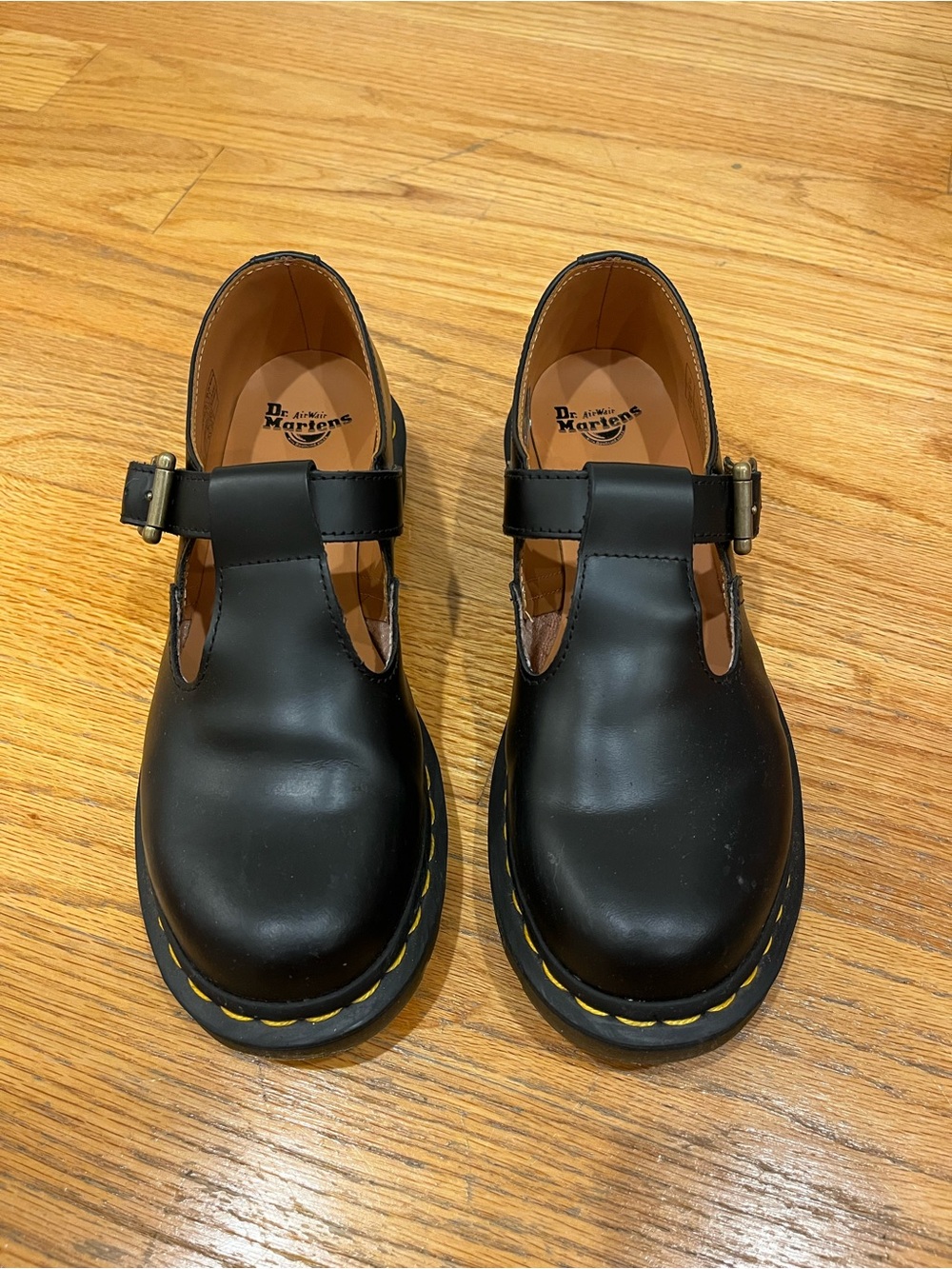 Polley Smooth Leather Mary Janes